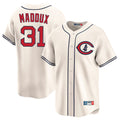 CAdoa C.Cubs #31 Greg Maddux Player Cream Field of Dreams Limited Home Game Stitched Jerseys