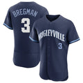 CAdoa C.Cubs #3 Alex Bregman Navy City Connect Limited Elite Home Stitched Jerseys