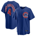 CAdoa C.Cubs #4 Pete Crow-Armstrong Player Royal Home Game Stitched Jerseys