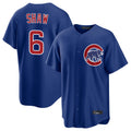 CAdoa C.Cubs #6 Matt Shaw Player Royal Home Game Stitched Jerseys