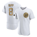 CAdoa C.Cubs #8 Ian Happ Player Gold All-Star Limited Elite Home Game Stitched Jerseys