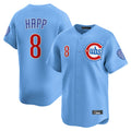 CAdoa C.Cubs #8 Ian Happ Player Light Blue Limited Home Stitched Jerseys