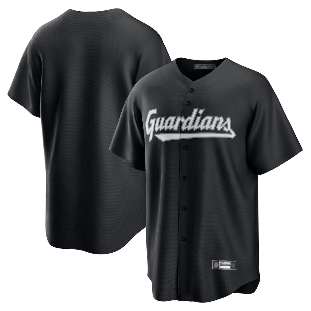 CAdoa C.Guardians Black Home Game Blank Player Stitched Jerseys