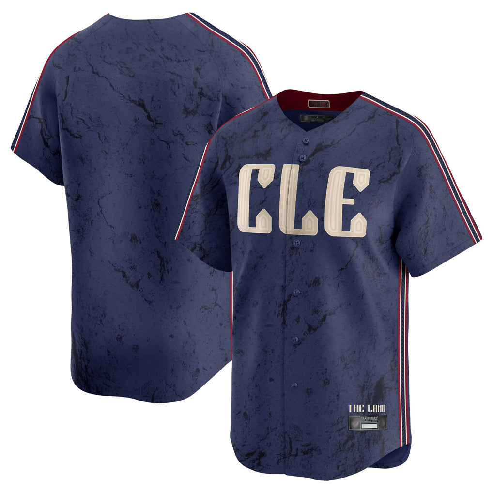 CAdoa C.Guardians Navy City Connect Limited Home Blank Player Stitched Jerseys