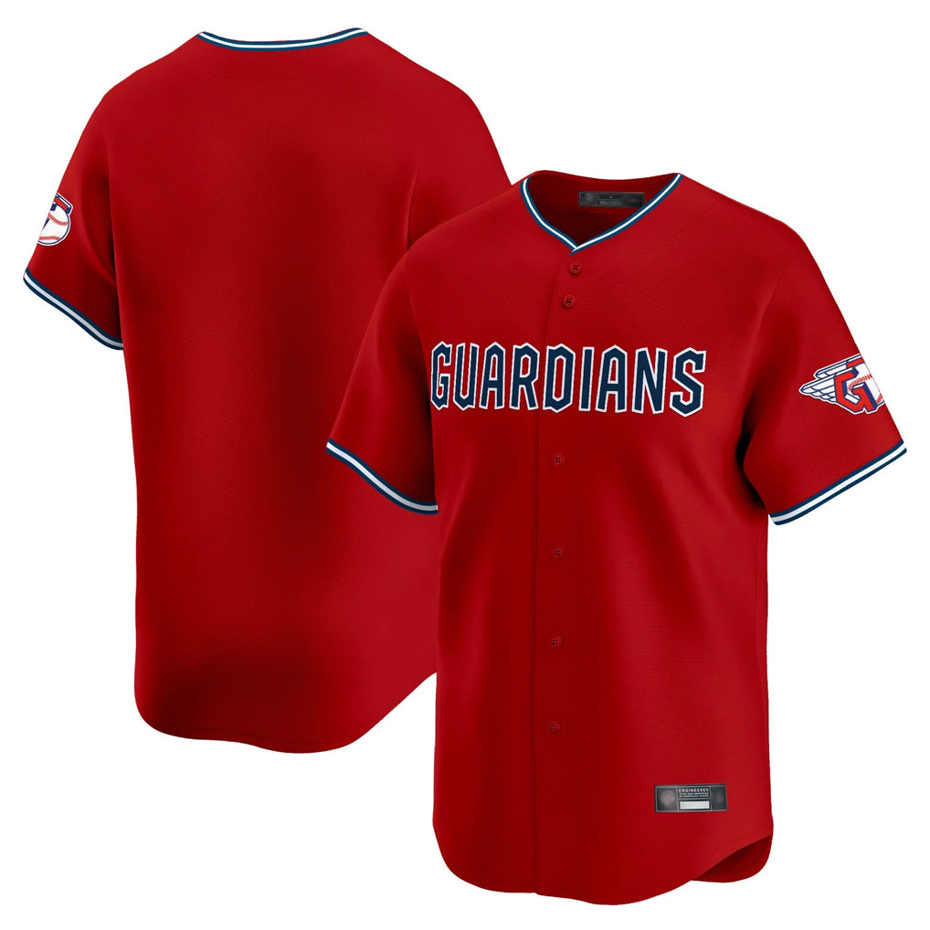 CAdoa C.Guardians Red Limited Home Blank Player Stitched Jerseys