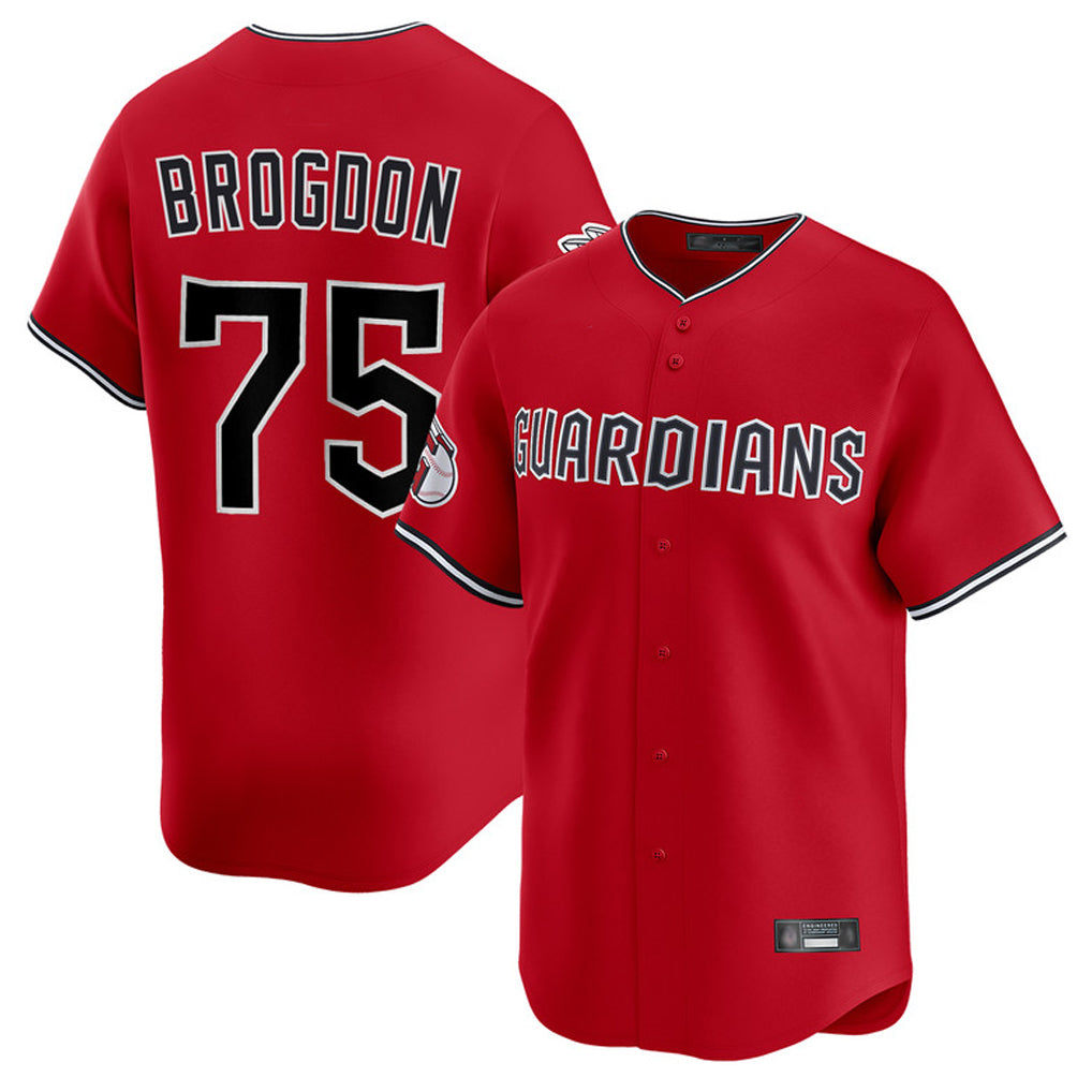 CAdoa C.Guardians #75 Connor Brogdon Player Red Limited Home Stitched Jerseys