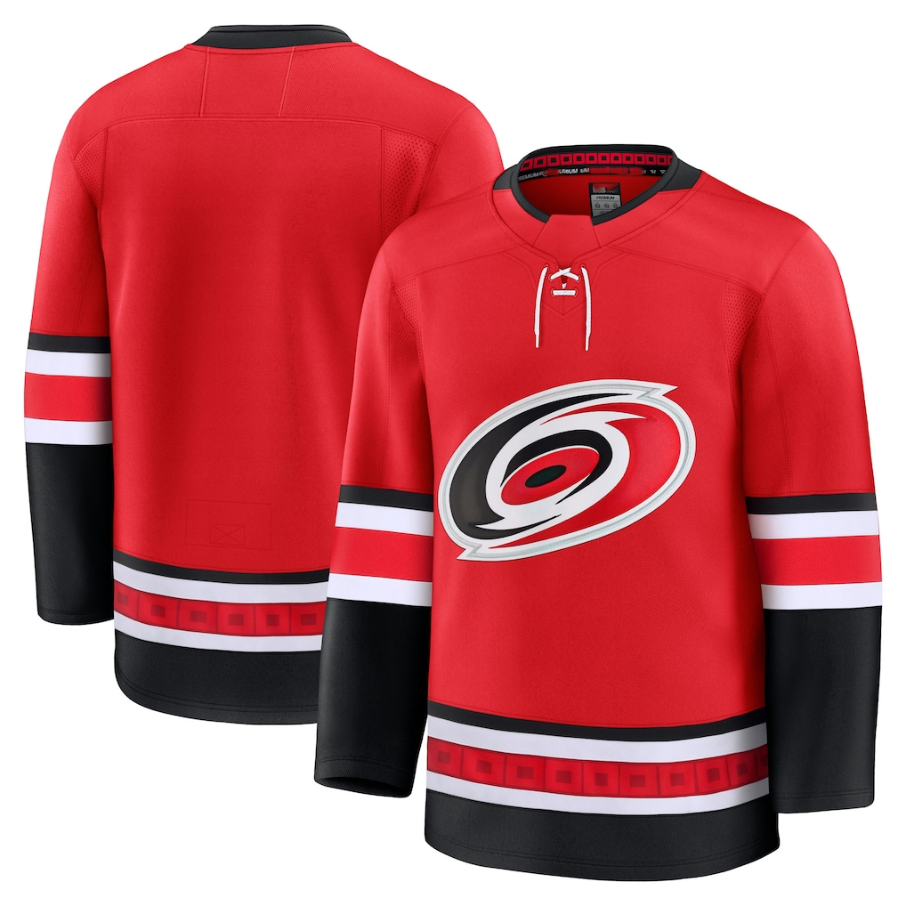 CAdoa C.Hurricanes Red Alternate Premium Stitched Jerseys