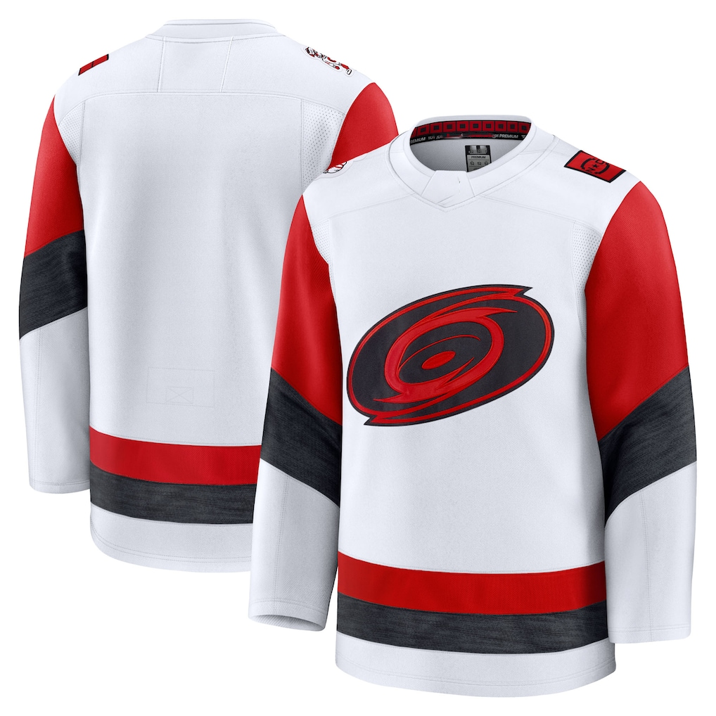 CAdoa C.Hurricanes White Away Premium Stitched Jerseys
