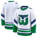 CAdoa C.Hurricanes White Throwback Premium Stitched Jerseys