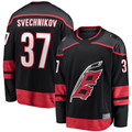 CAdoa C.Hurricanes #37 Andrei Svechnikov Black Home Breakaway Stitched Jerseys