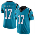 CAdoa C.Panthers #17 Xavier Legette Player Blue Vapor Untouchable Limited Game Stitched Jerseys