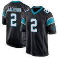 CAdoa C.Panthers #2 Mike Jackson Player Black Game Stitched Jerseys