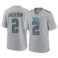 CAdoa C.Panthers #2 Mike Jackson Player Gray Atmosphere Fashion Game Stitched Jerseys