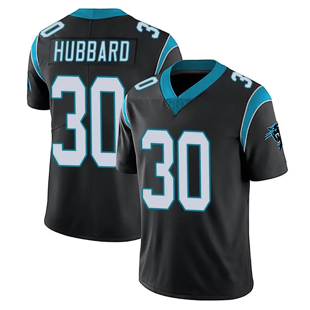 CAdoa C.Panthers #30 Chuba Hubbard Player Black Vapor Untouchable Limited Game Stitched Jerseys