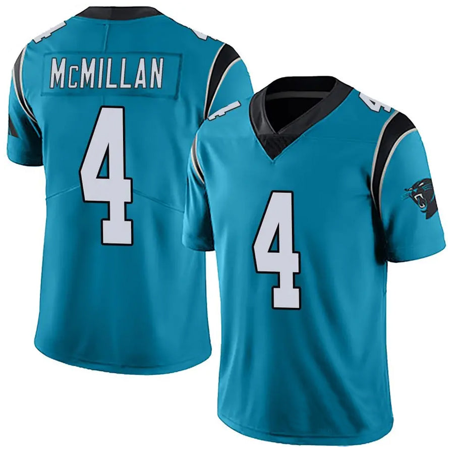 CAdoa C.Panthers #4 Tetairoa McMillan Player Blue Limited Vapor Untouchable Stitched Jerseys