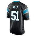 CAdoa C.Panthers #51 Sam Mills Player Black Game Stitched Jerseys