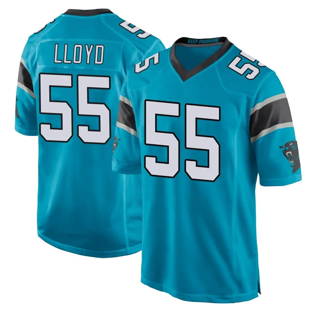 CAdoa C.Panthers #55 Devin Lloyd Player Blue Game Stitched Jerseys