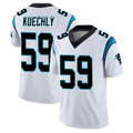CAdoa C.Panthers #59 Luke Kuechly Player White Vapor Limited Stitched Jerseys