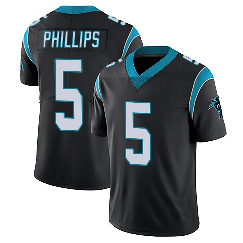 CAdoa C.Panthers #5 Jaelan Phillips Player Black Vapor Untouchable Limited Game Stitched Jerseys