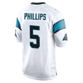 CAdoa C.Panthers #5 Jaelan Phillips Player White Game Stitched Jerseys