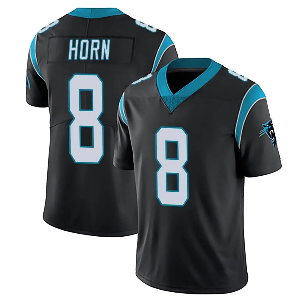 CAdoa C.Panthers #8 Jaycee Horn Player Black Vapor Untouchable Limited Game Stitched Jerseys