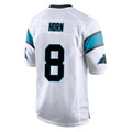 CAdoa C.Panthers #8 Jaycee Horn Player White Game Stitched Jerseys