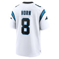 CAdoa C.Panthers #8 Jaycee Horn Player White Home Game Stitched Jerseys