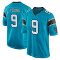 CAdoa C.Panthers #9 Bryce Young Player Blue Game Stitched Jerseys