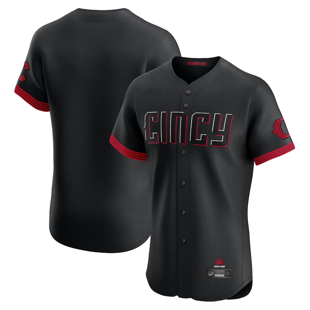 CAdoa C.Reds Black City Connect Limited Elite Home Blank Player Stitched Jerseys