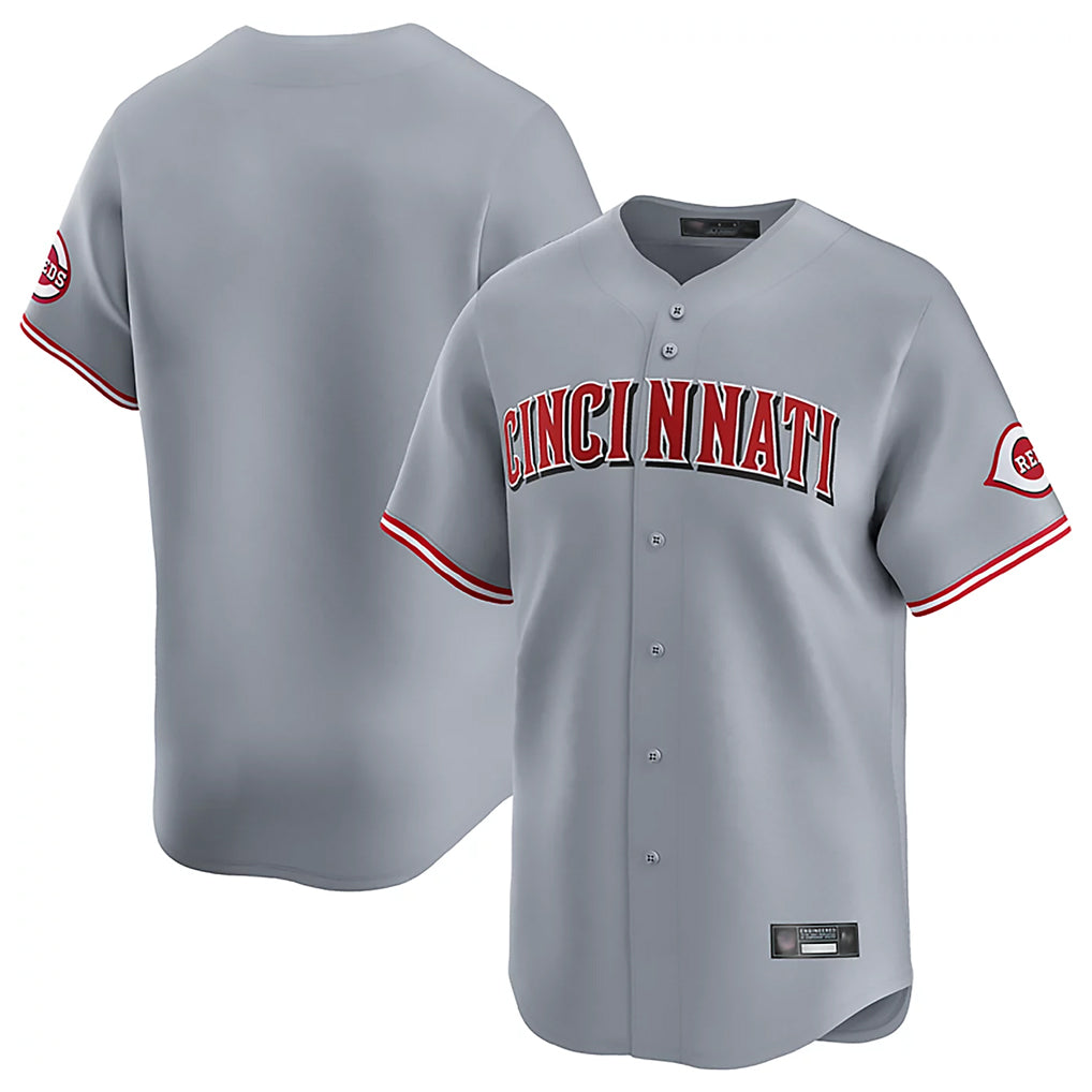 CAdoa C.Reds Gray Home Limited Blank Player Stitched Jerseys