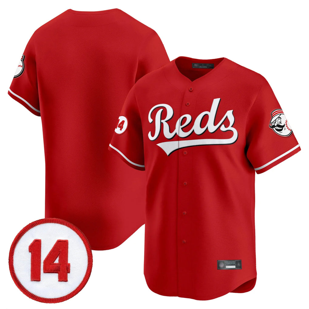 CAdoa C.Reds Red Vapor Premier Limited Home Blank Player Stitched Jerseys