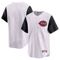 CAdoa C.Reds White Black Stripe Field of Dreams Game Home Blank Player Stitched Jerseys
