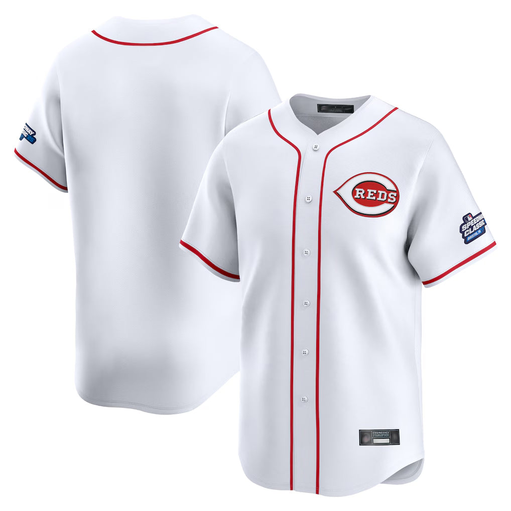 CAdoa C.Reds White Home Limited Blank Player Stitched Jerseys