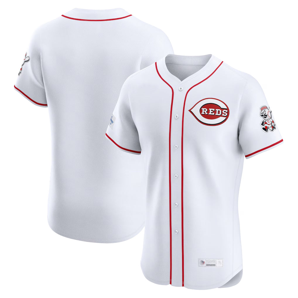 CAdoa C.Reds White Limited Elite Home Blank Player Stitched Jerseys