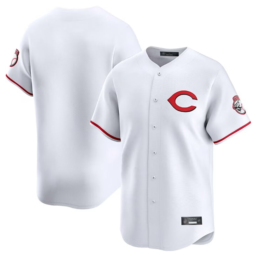 CAdoa C.Reds White Limited Home Blank Player Stitched Jerseys