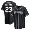 CAdoa C.Rockies #23 Kris Bryant Player Black Fashion Out Home Game Stitched Jerseys