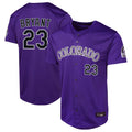 CAdoa C.Rockies #23 Kris Bryant Player Purple Limited Home Game Stitched Jerseys