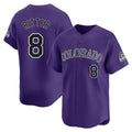 CAdoa C.Rockies #8 Ryan Ritter Player Purple Limited Home Stitched Jerseys