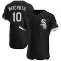 CAdoa C.White Sox #10 Chase Meidroth Player Black Limited Elite Home Stitched Jerseys