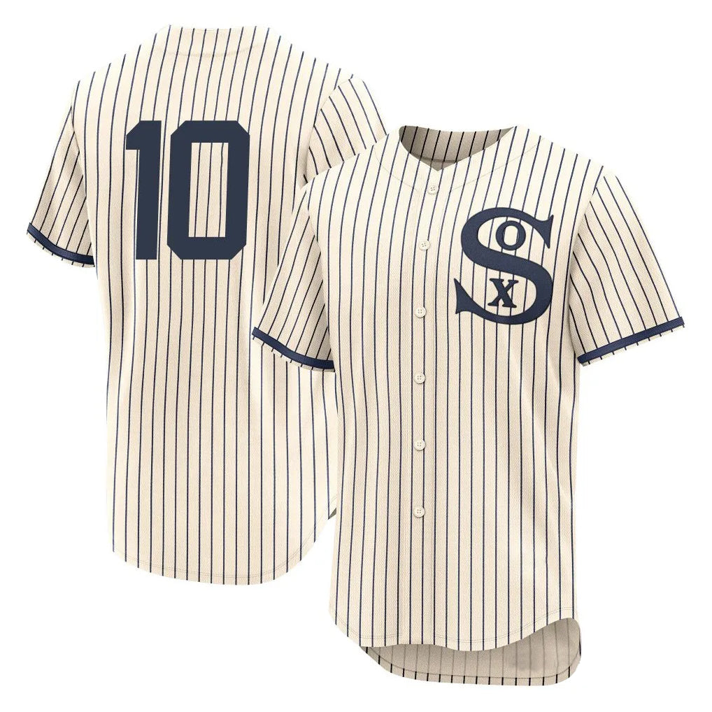 CAdoa C.White Sox #10 Chase Meidroth Player Cream Field of Dreams Limited Elite Home Stitched Jerseys