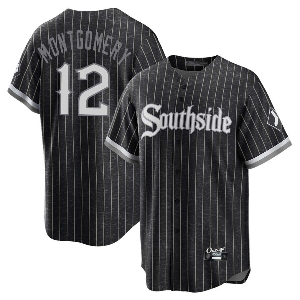 CAdoa C.White Sox #12 Colson Montgomery Player Black City Connect Home Game Stitched Jerseys