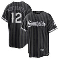 CAdoa C.White Sox #12 Colson Montgomery Player Black City Connect Home Game Stitched Jerseys