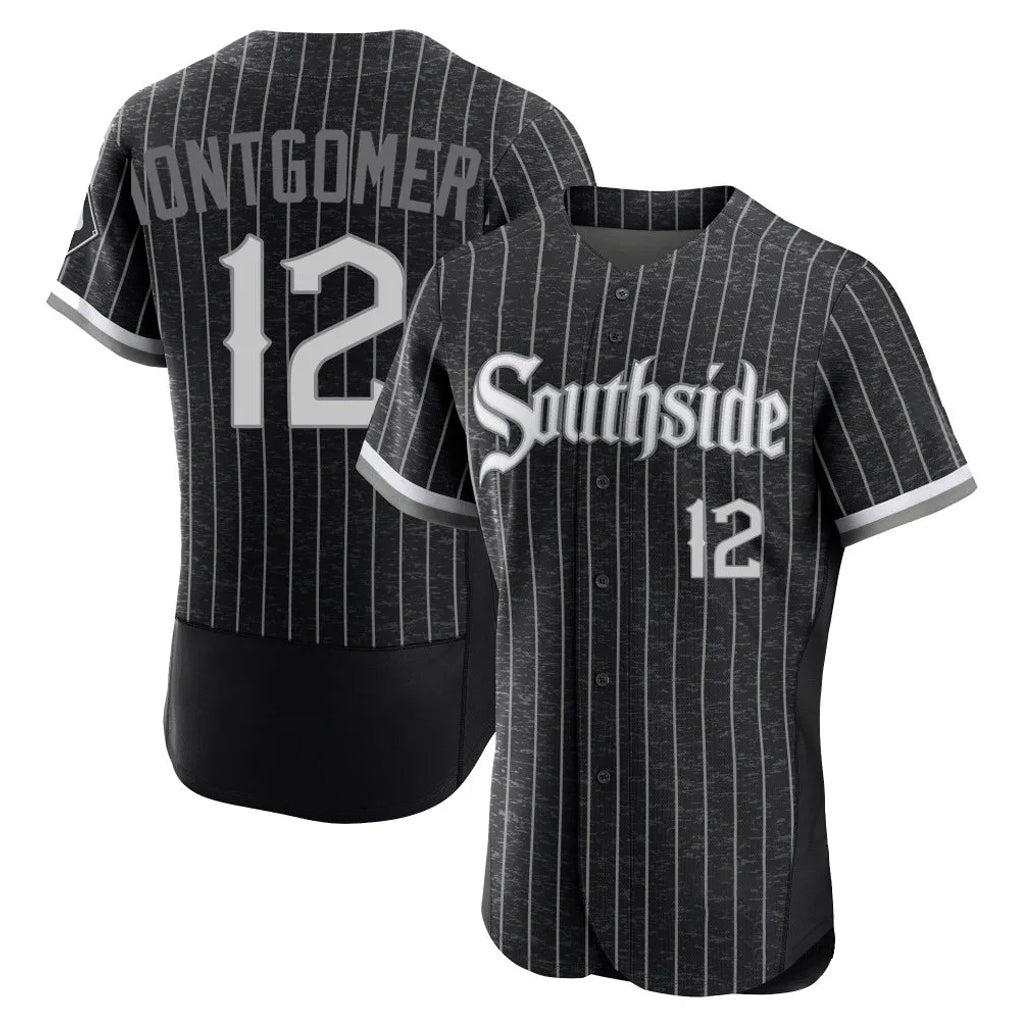 CAdoa C.White Sox #12 Colson Montgomery Player Black City Connect Limited Elite Home Stitched Jerseys