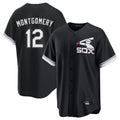 CAdoa C.White Sox #12 Colson Montgomery Player Black Spring Training Game Stitched Jerseys