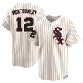 CAdoa C.White Sox #12 Colson Montgomery Player Cream Cooperstown Collection Limited Home Stitched Jerseys