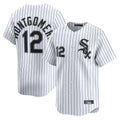 CAdoa C.White Sox #12 Colson Montgomery Player White Stripe Limited Home Stitched Jerseys