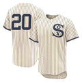CAdoa C.White Sox #20 Miguel Vargas Player Cream Field of Dreams Limited Elite Home Stitched Jerseys