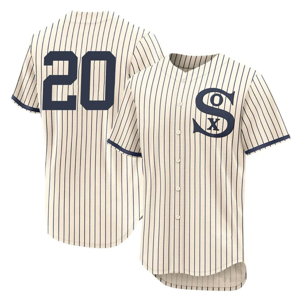 CAdoa C.White Sox #20 Miguel Vargas Player Cream Field of Dreams Limited Elite Home Stitched Jerseys