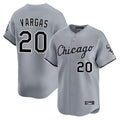 CAdoa C.White Sox #20 Miguel Vargas Player Gray Road Limited Home Stitched Jerseys