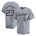 CAdoa C.White Sox #23 Andrew Benintendi Player Gray Road Limited Home Stitched Jerseys